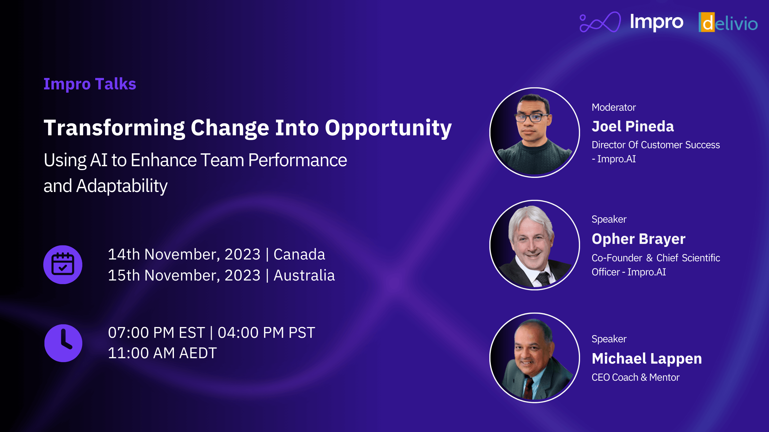 Transforming Change Into Opportunity: Using AI to Enhance Team Performance and Adaptability.