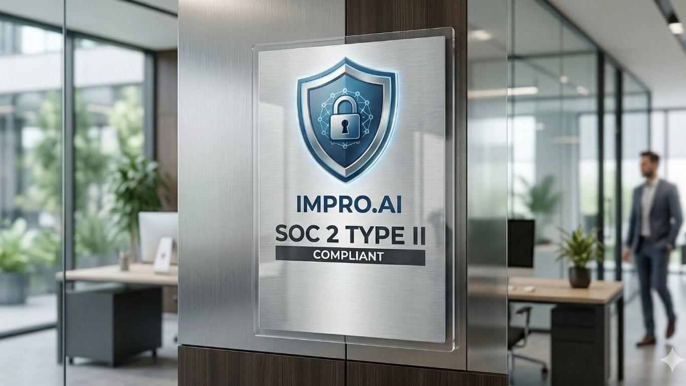 Office sign indicating SOC 2 compliance